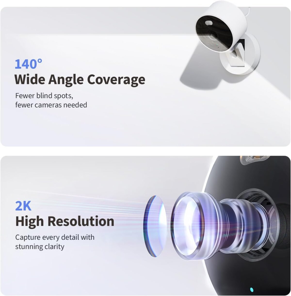 Aqara G100 2K Security Camera with AI