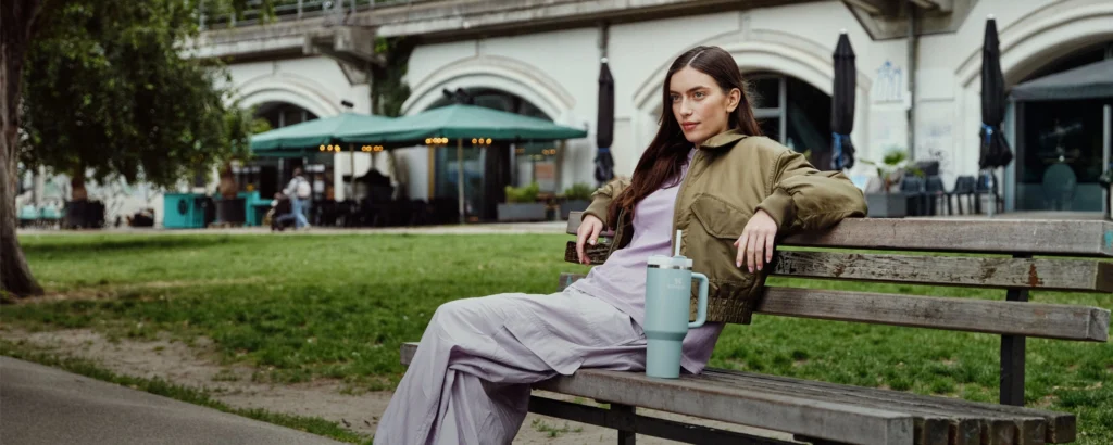 Stanley Quencher H2.0 Tumbler with Handle and Straw 30 oz | Flowstate 3-Position Lid | Cup Holder Compatible for Travel | Insulated Stainless Steel Cup | BPA-Free | Cherry Blossom