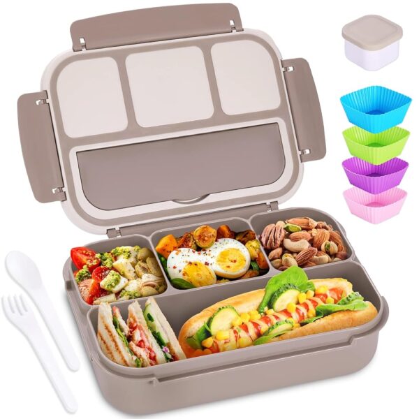 Bento Box Lunch Container with Utensils