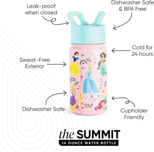 Disney Princess Kids Summit Water Bottle