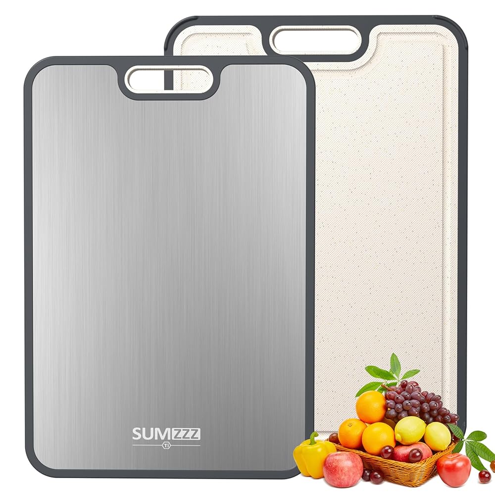 Large Double-Sided Titanium Cutting Board 1 Large Double-Sided Titanium Cutting Board
