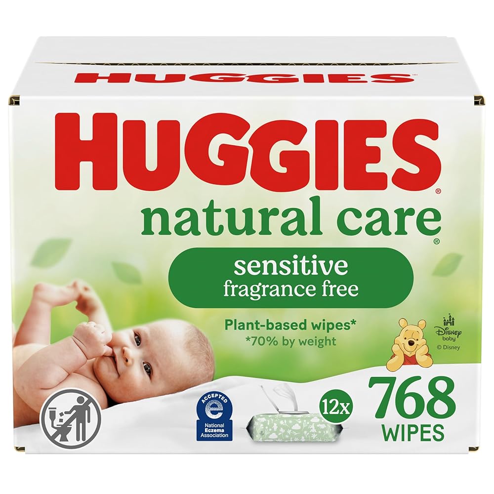 Huggies Natural Care Sensitive Baby Wipes 1 Huggies Natural Care Sensitive Baby Wipes