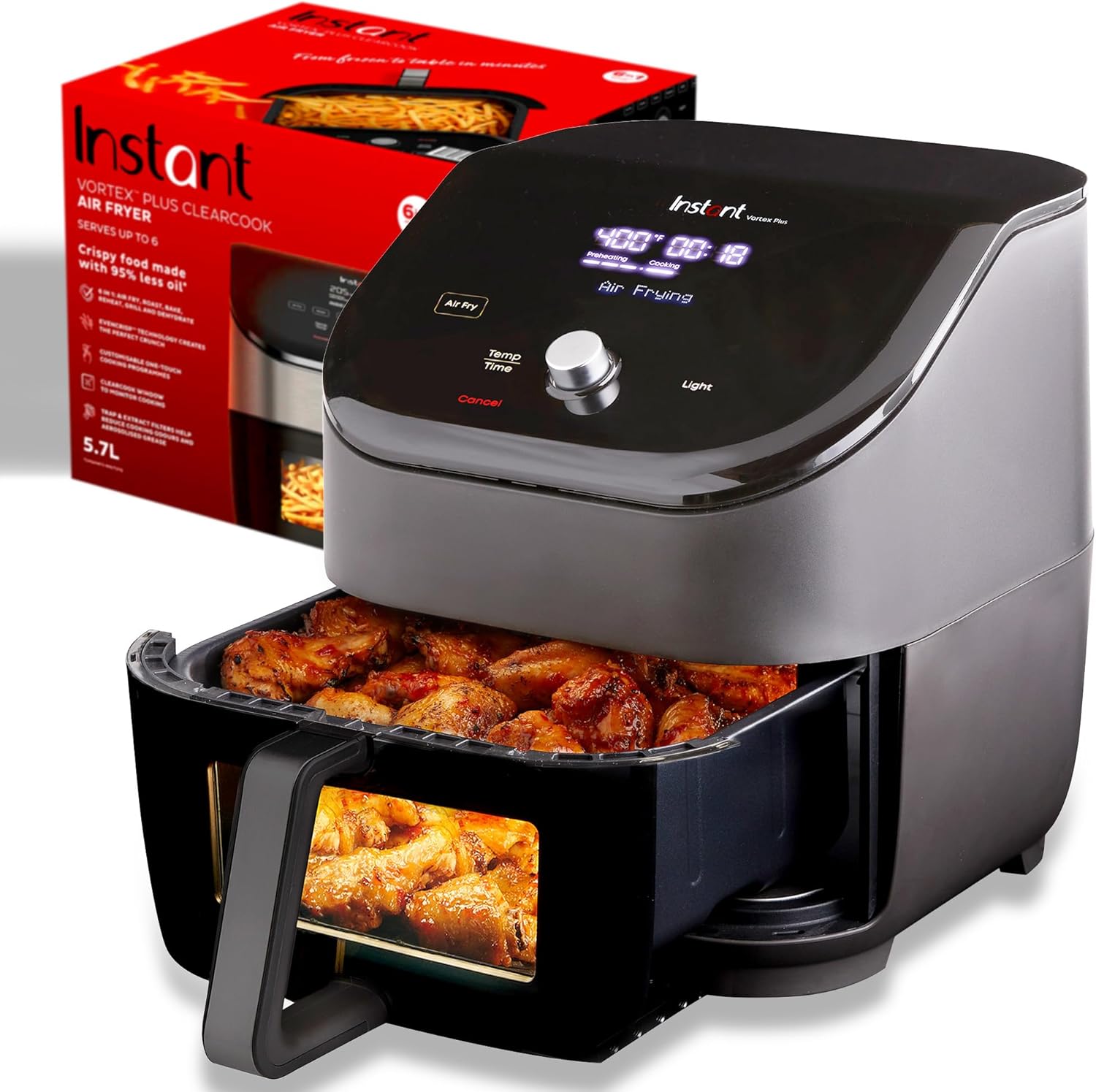 Instant Pot Vortex Plus 6QT Air Fryer 3 Instant Pot Vortex Plus 6QT Air Fryer