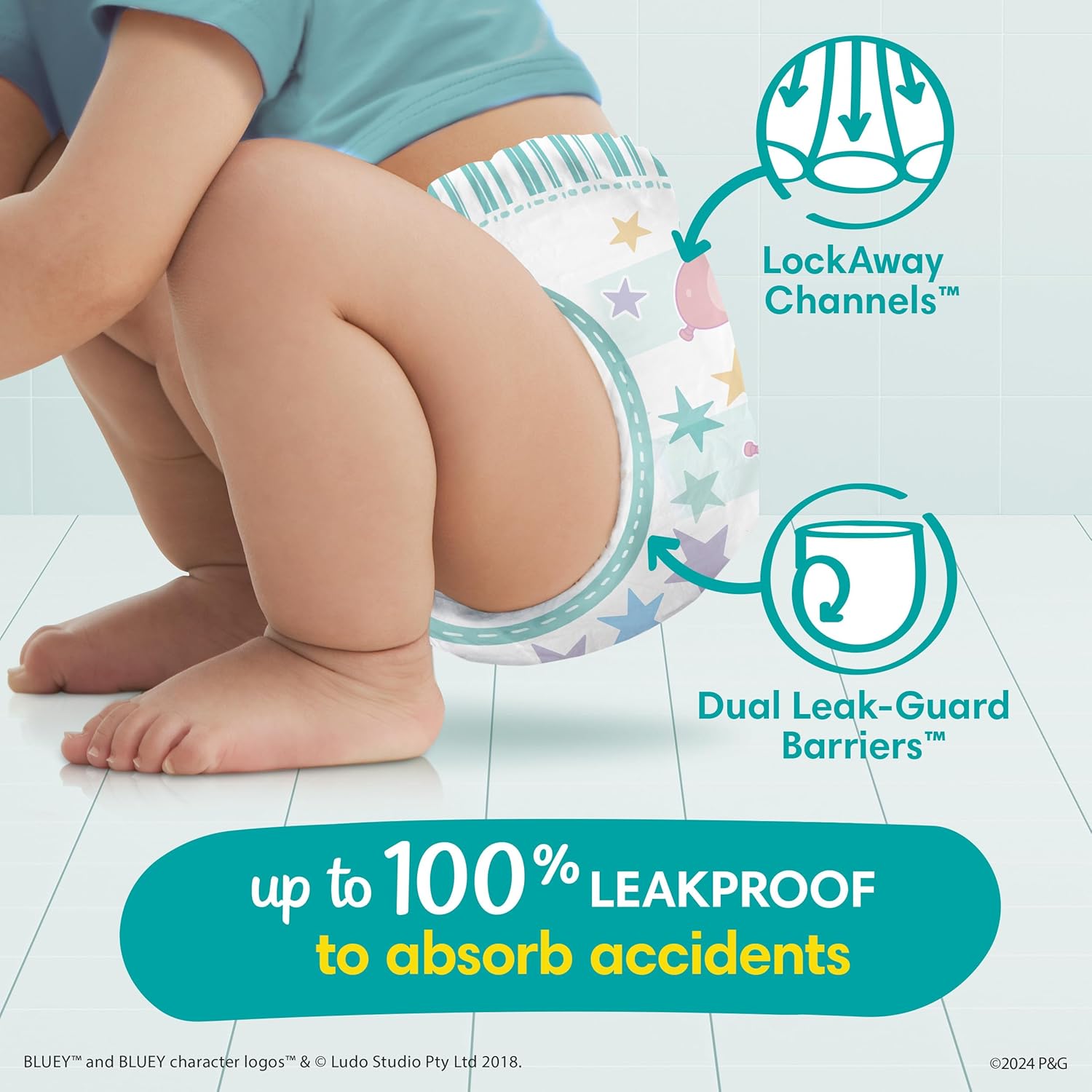 Pampers Easy Ups Potty Training Pants 3T-4T 3 Pampers Easy Ups Potty Training Pants 3T-4T