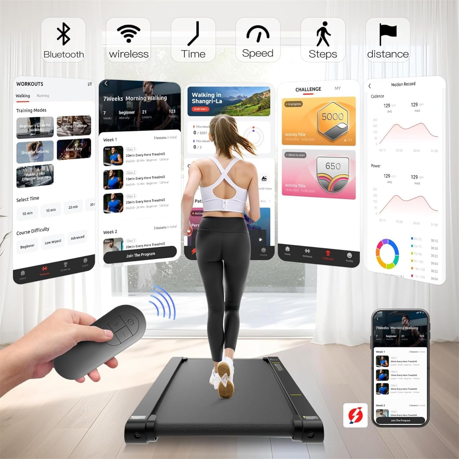 Sperax 3-in-1 Walking Treadmill Pad with APP 2 Sperax 3-in-1 Walking Treadmill Pad with APP