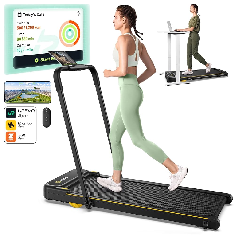UREVO Strol 2E Smart Folding Treadmill 1 UREVO Strol 2E Smart Folding Treadmill