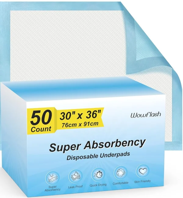 XL Super Absorbent Disposable Leakproof Pads