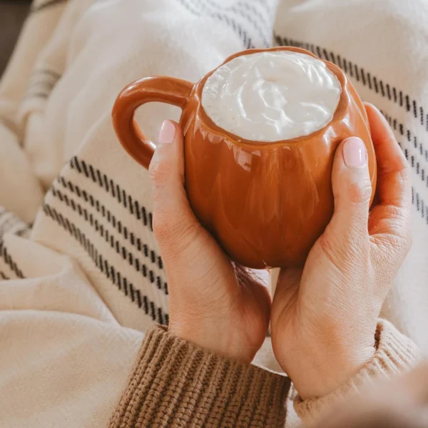 What Should You Put in a Fall Boo Basket for Friends, Family & Neighbors? (10 Ideas) 26 Sweet Water Decor Orange Pumpkin Mug