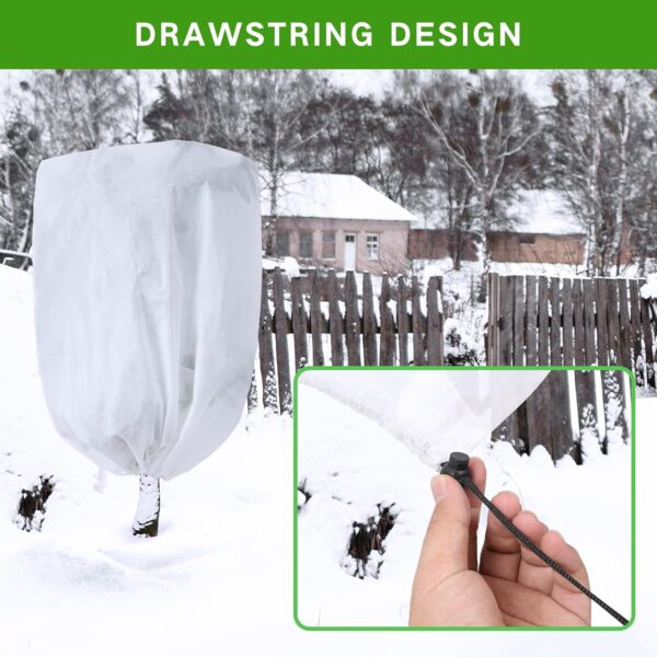 2-Pack 48"x72" Plant Frost Covers