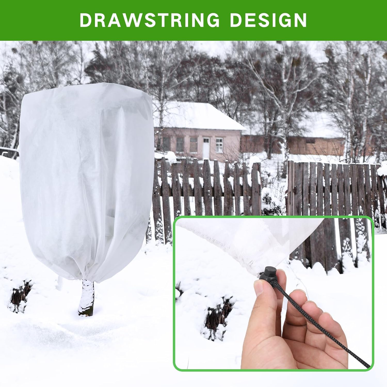 2-Pack 48"x72" Plant Frost Covers 2 2-Pack 48"x72" Plant Frost Covers