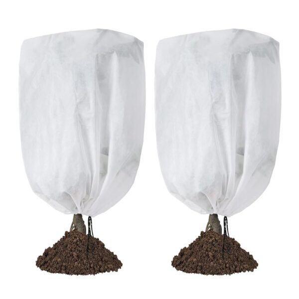 2-Pack 48"x72" Plant Frost Covers