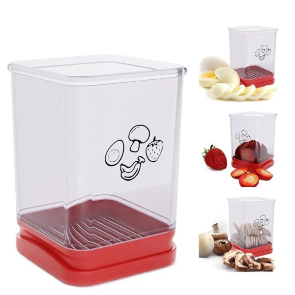 Fruit Slicer Cup - Portable Kitchen Gadget