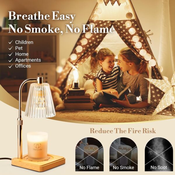 Marycele Candle Warmer Lamp with Timer