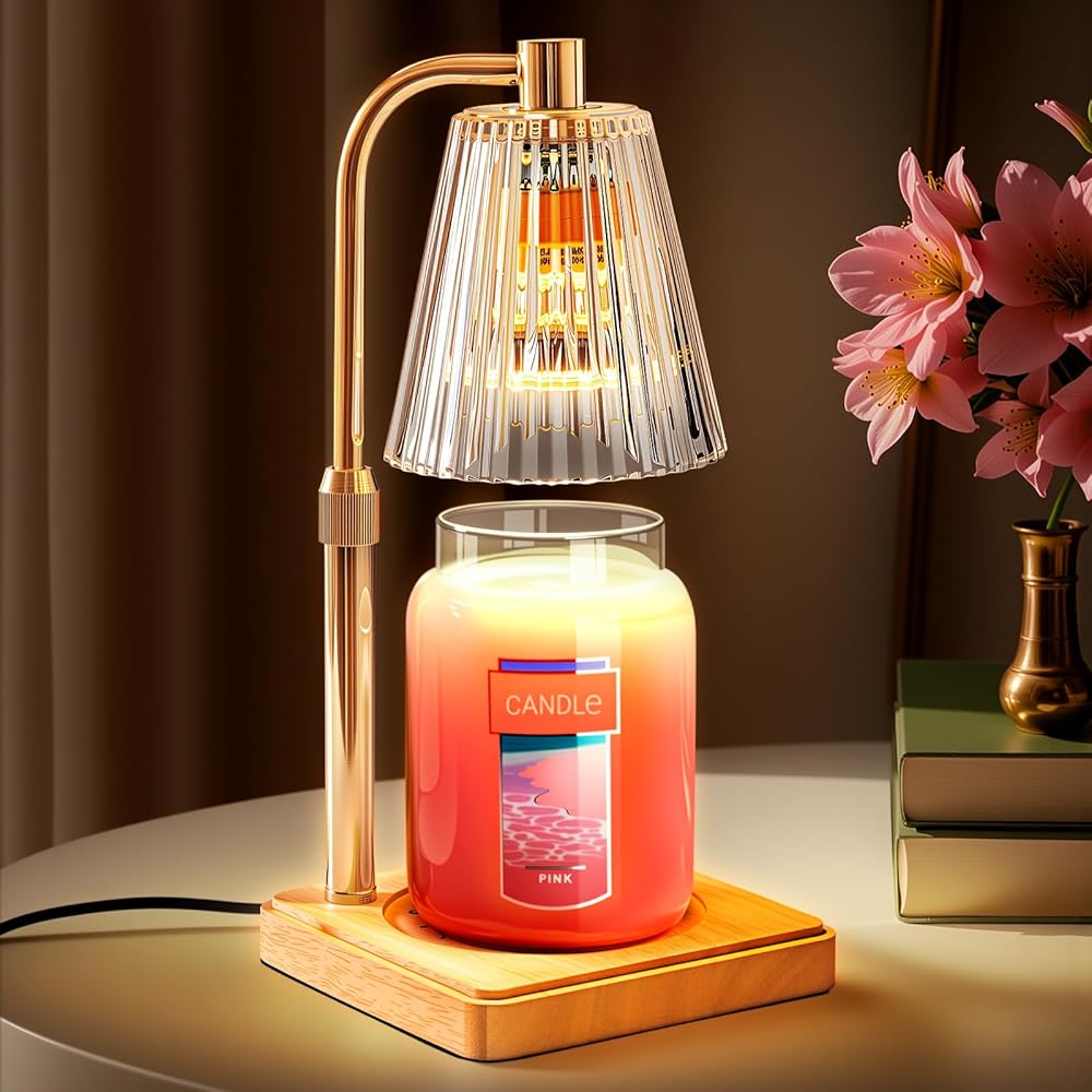 Marycele Candle Warmer Lamp with Timer 1 Marycele Candle Warmer Lamp with Timer