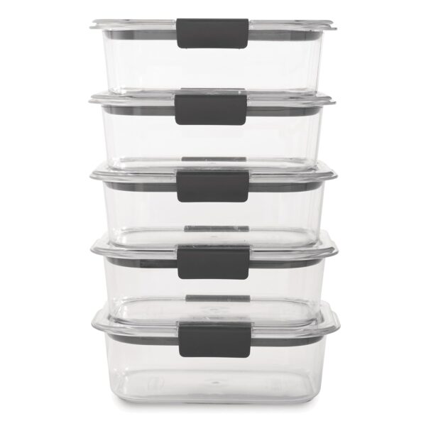 * Rubbermaid Brilliance 5-Piece Food Storage Set