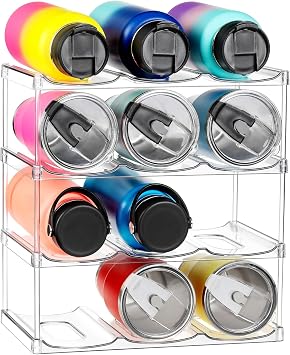 * Stackable Tumbler Holder for Large Bottles