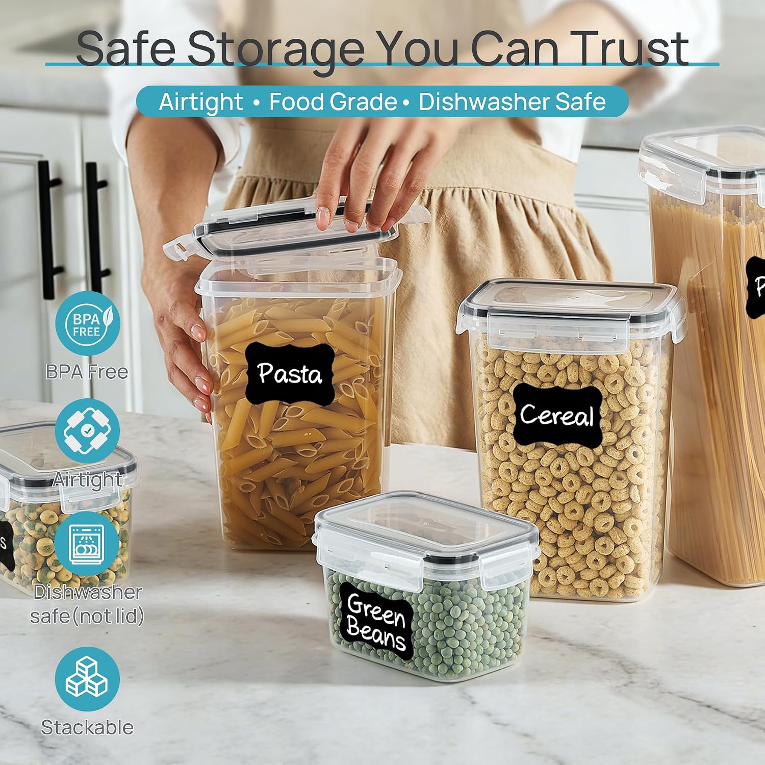 Vtopmart 24pc Airtight Food Storage Containers 4 * Vtopmart 24pc Airtight Food Storage Containers
