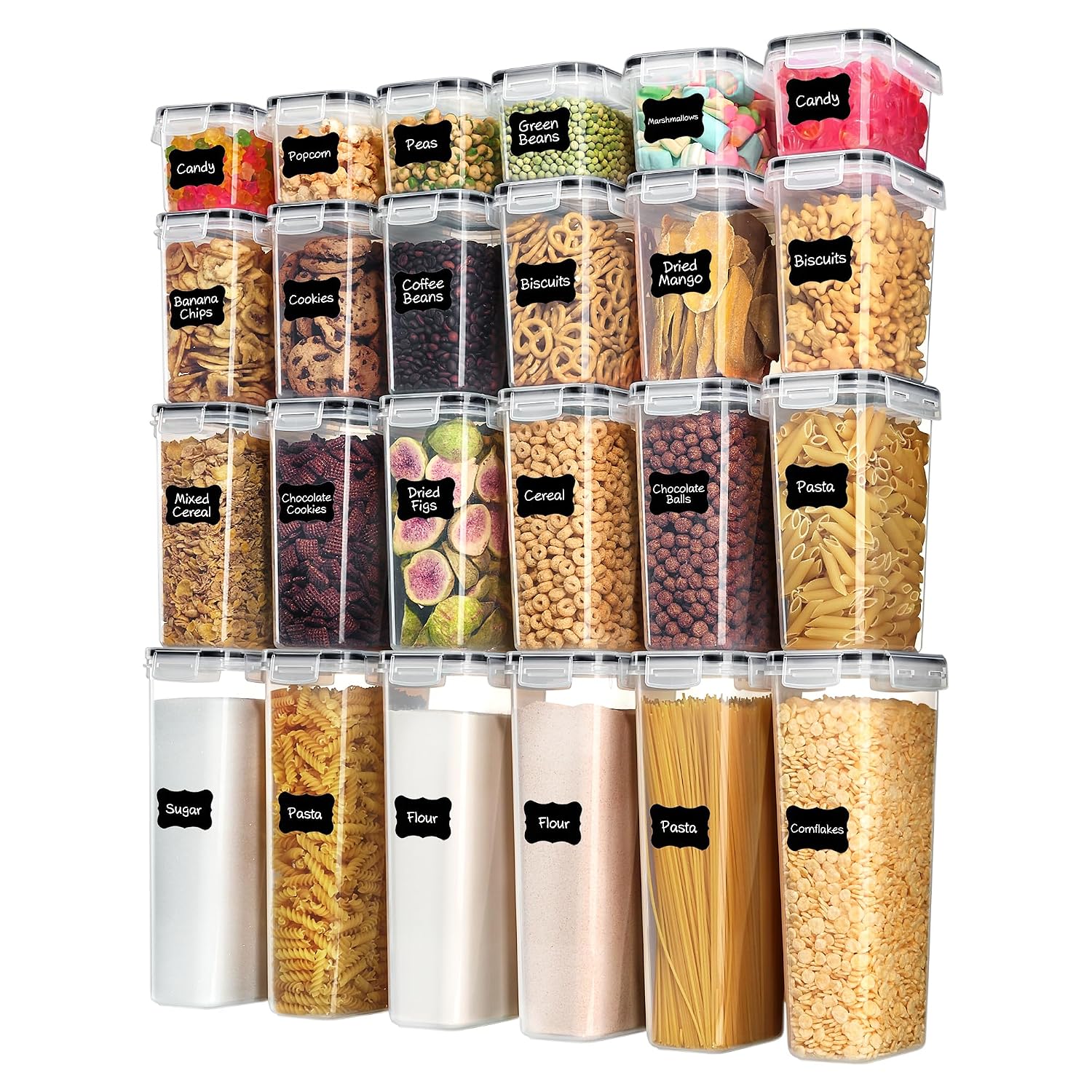 Vtopmart 24pc Airtight Food Storage Containers 1 * Vtopmart 24pc Airtight Food Storage Containers