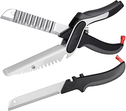 * 2-in-1 Kitchen Shears with Replaceable Blades