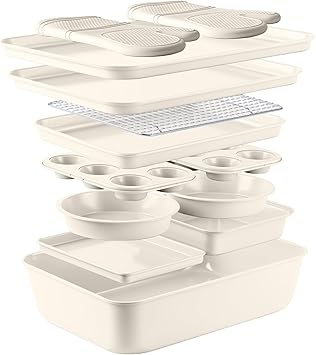 * Country Kitchen 13 Pc Nonstick Bakeware Set