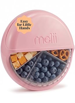 * Melii Spin Snack Container - 3 Compartment